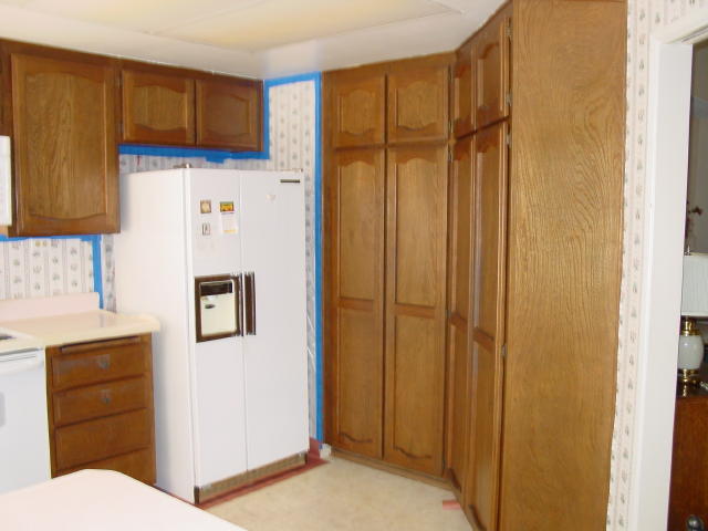 Cabinets, before