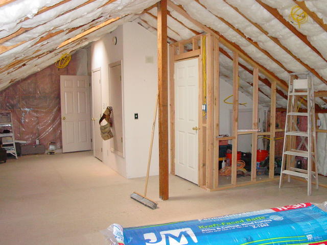 attic insulation view 2