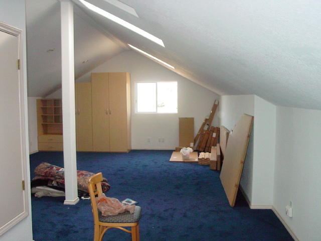 attic, finished, view 1