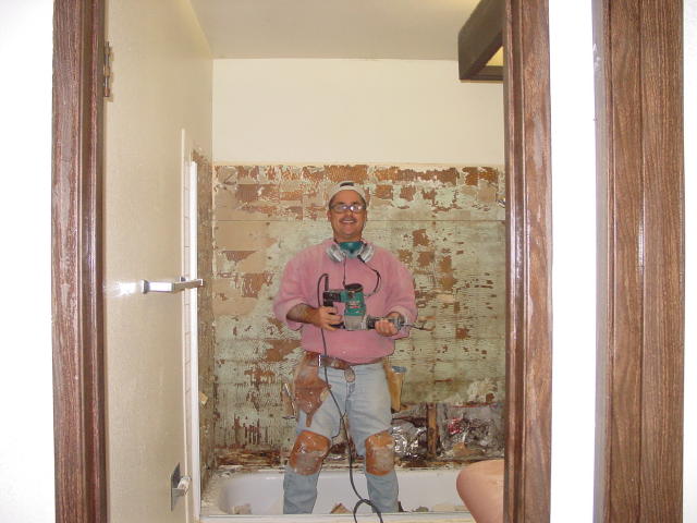 bathroom, starting