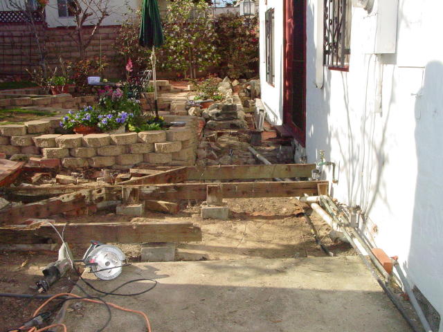 deck, during