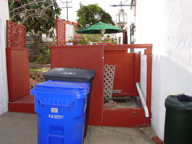 shed, before